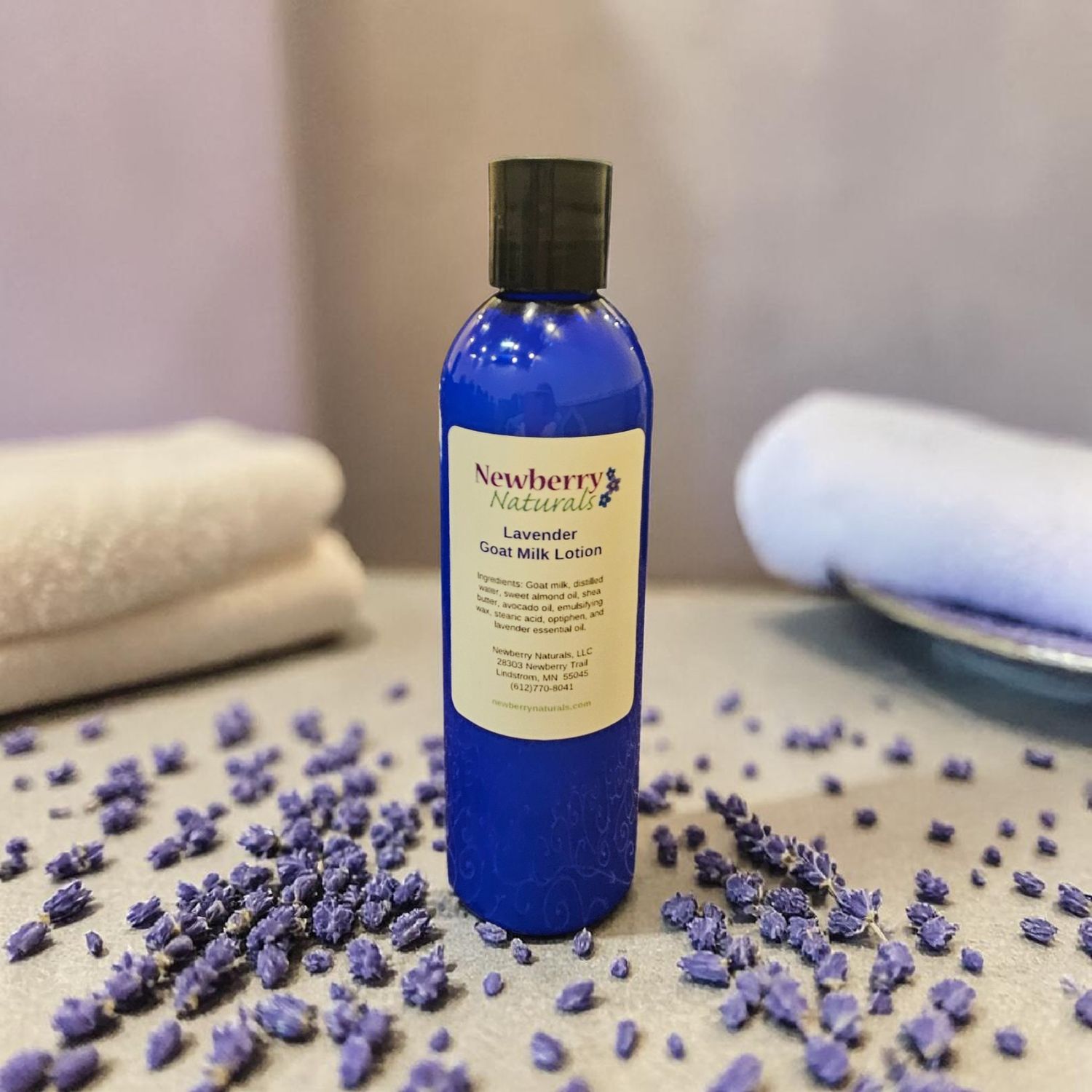 Lavender Goat Milk Lotion 8 oz