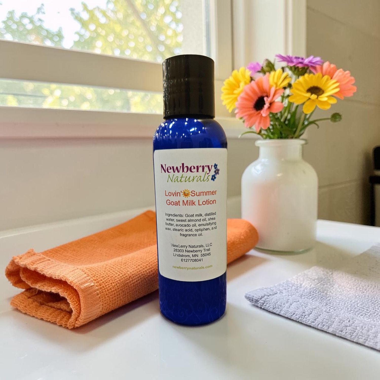 Lovin' Summer Goat Milk Lotion 4 oz.