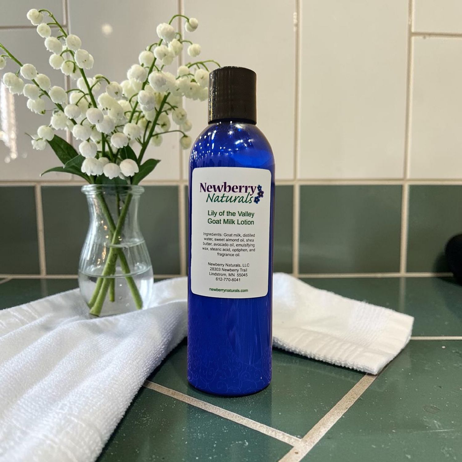 Lily of the Valley Goat Milk Lotion 8 oz.