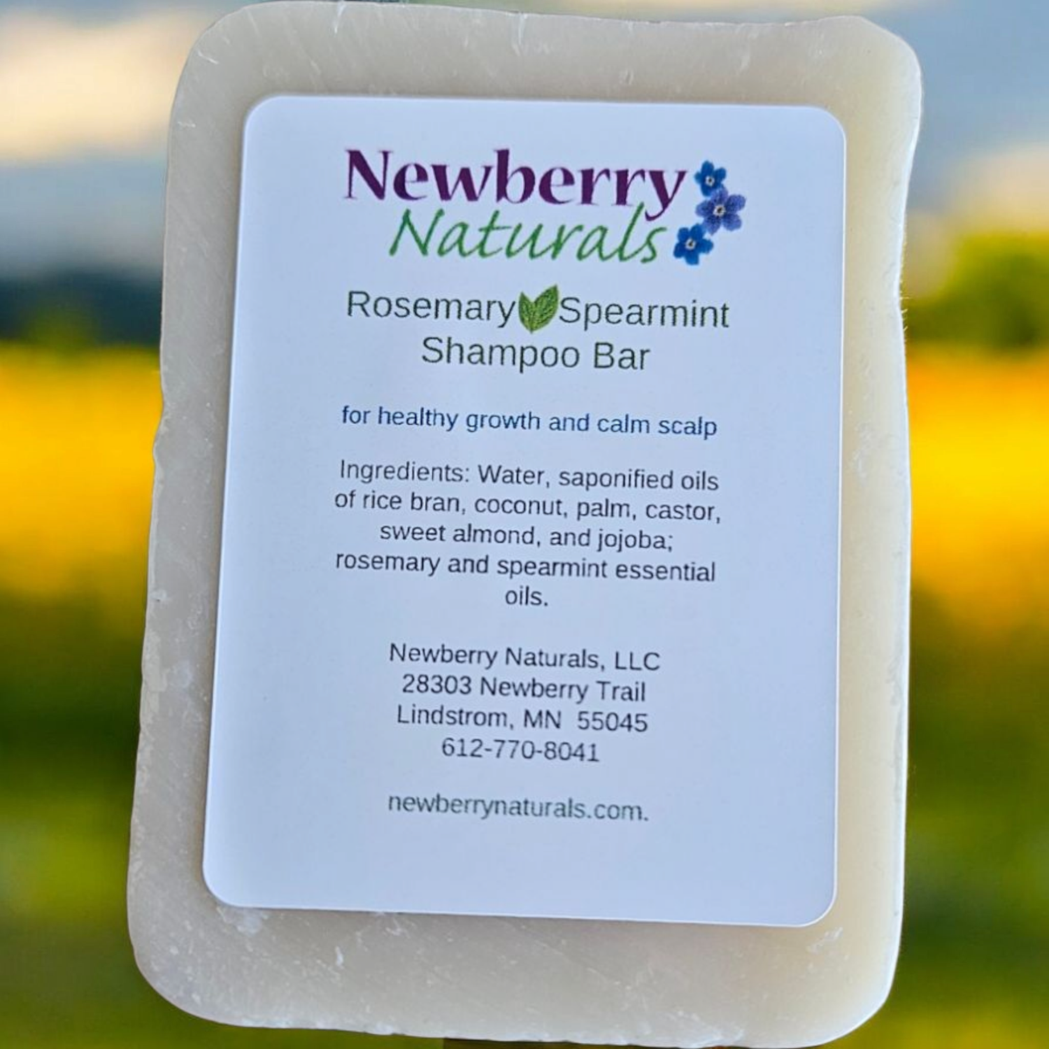 Rosemary Spearmint Shampoo Bar