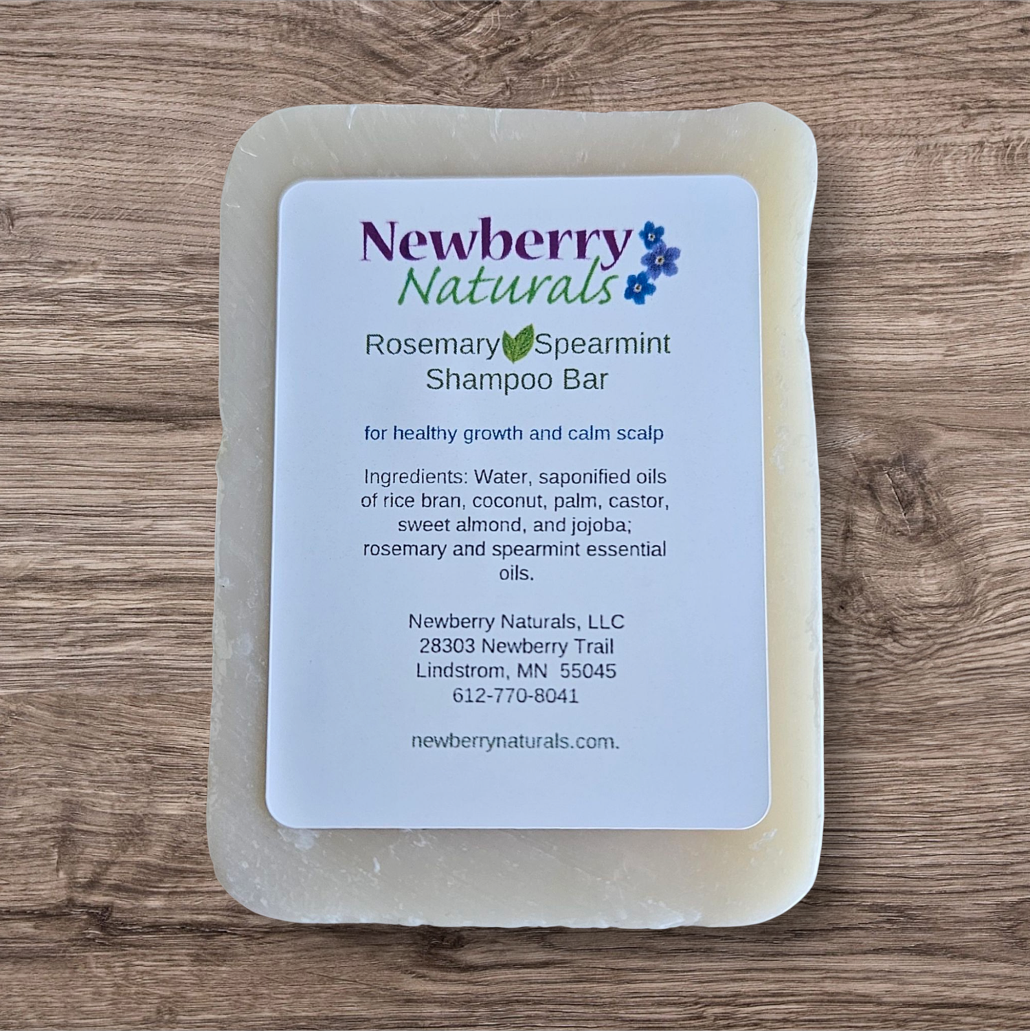 Rosemary Spearmint Shampoo  Bar
