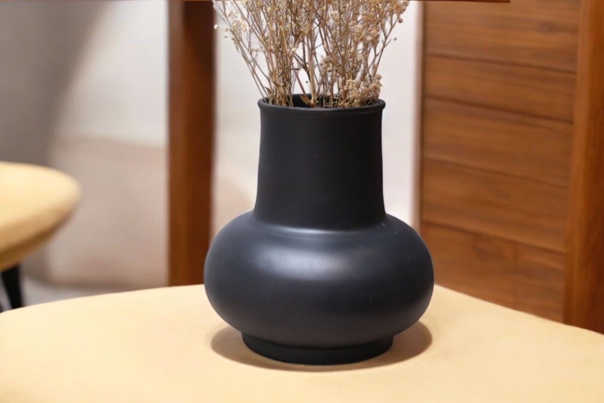 VASO SOLIFLORE - NERO