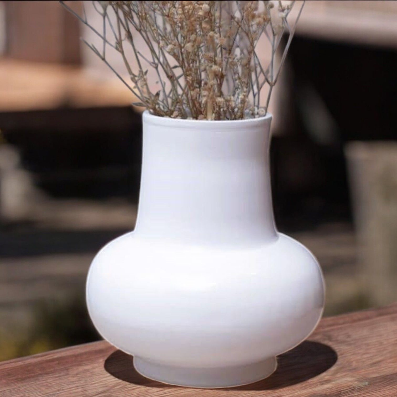 VASO SOLIFLORE - BIANCO