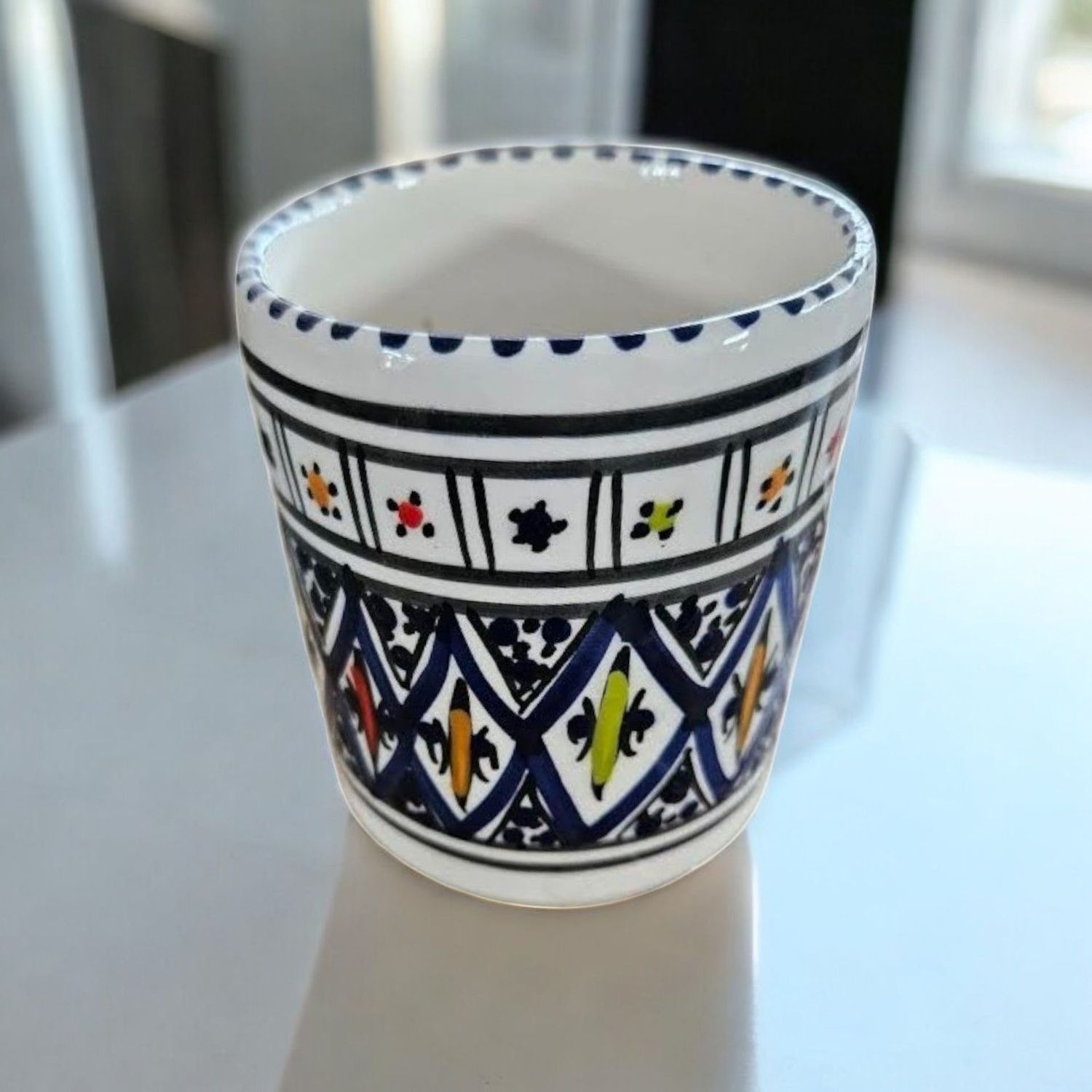 BICCHIERE - LUISA ARABESQUE BLU