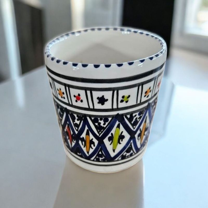BICCHIERE - LUISA ARABESQUE BLU