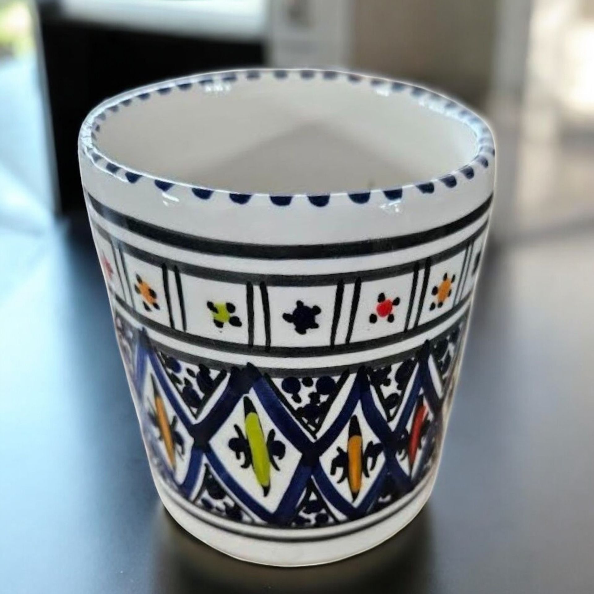 BICCHIERE - LUISA ARABESQUE BLU