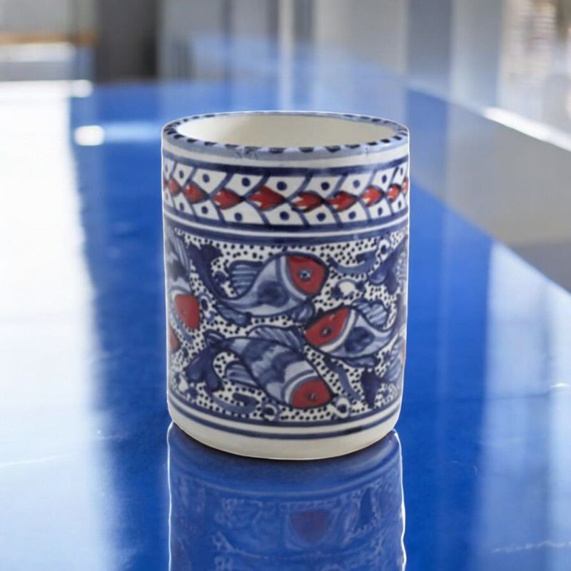 BICCHIERE - ARTE - PESCE PREMIUM