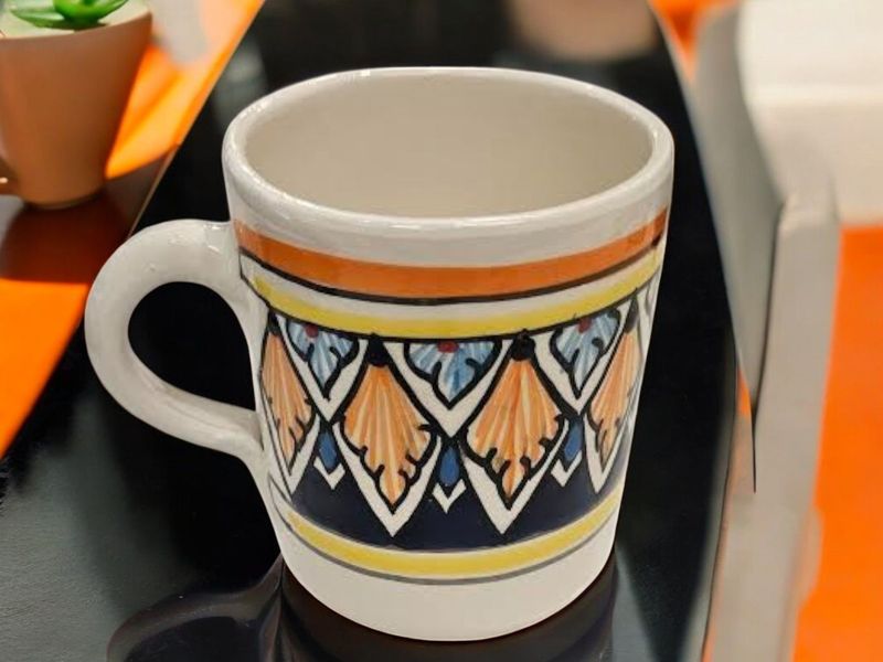 TAZZA MUG CHOPE ORANGE-SUN