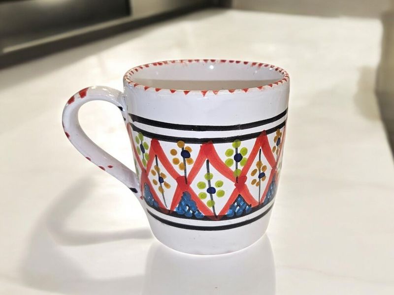 TAZZA MUG  -LUISA COLORE ROSSO