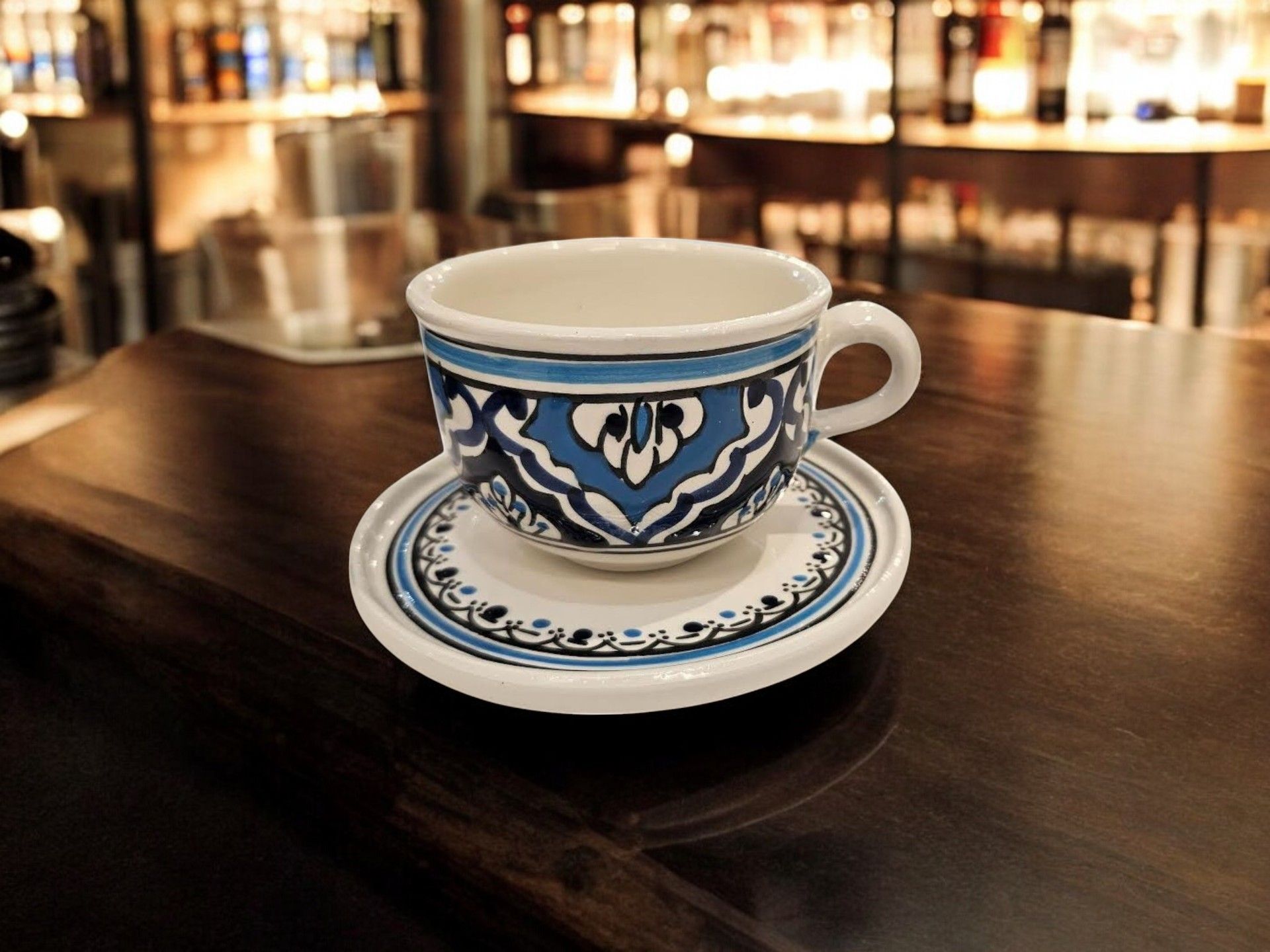 SET TAZZA E PIATTINO - AZZURRA