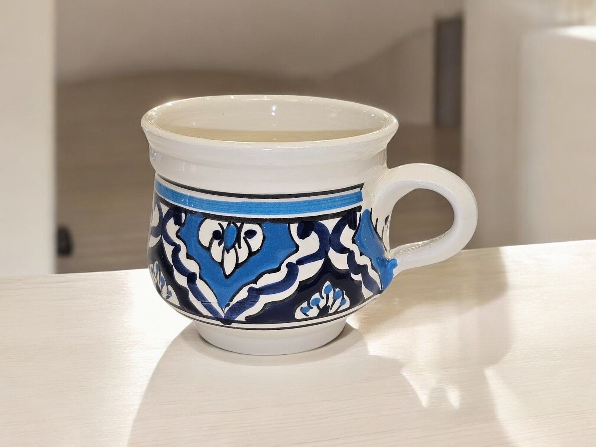 TAZZA HALLEB -NEW BLUE AND WHITE