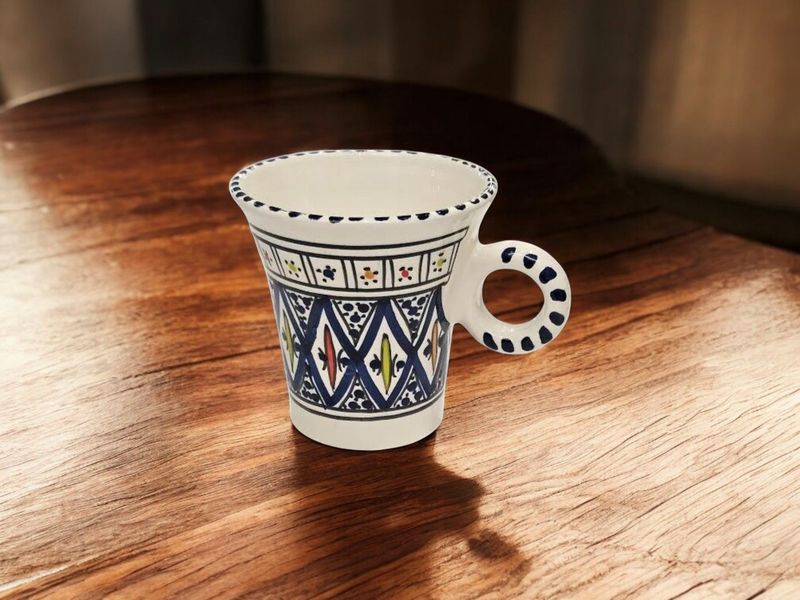TAZZA FORMA - V - CHOPE  MEDIUM LUISA - ARABESQUE BLU