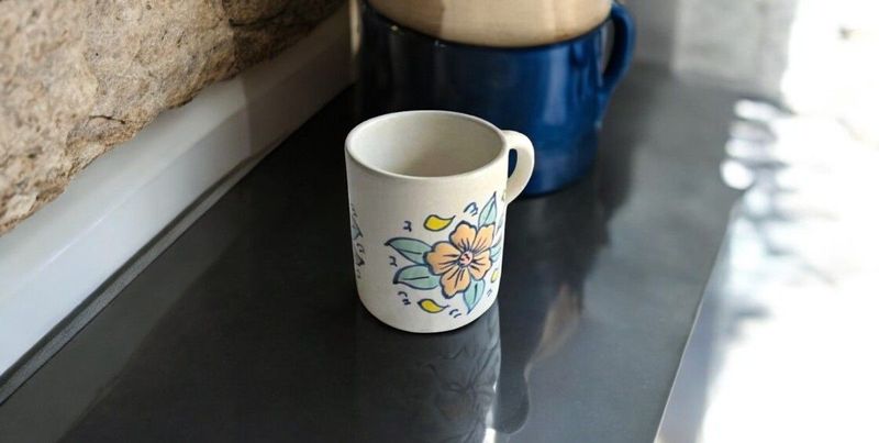 TAZZA MUG CHOPE FLOWERS