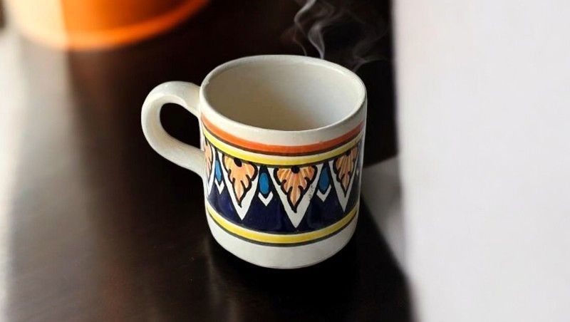 TAZZA CHOPE PICCOLA -  ORANGE SUN