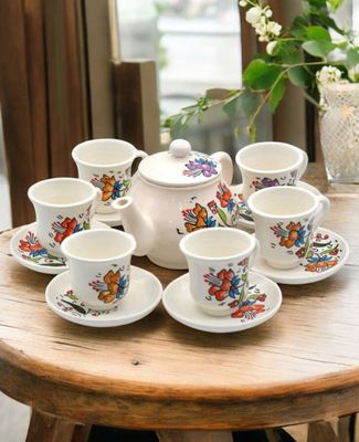 Servizio tè - Caffè - Warda Del Flores 14 pezzi