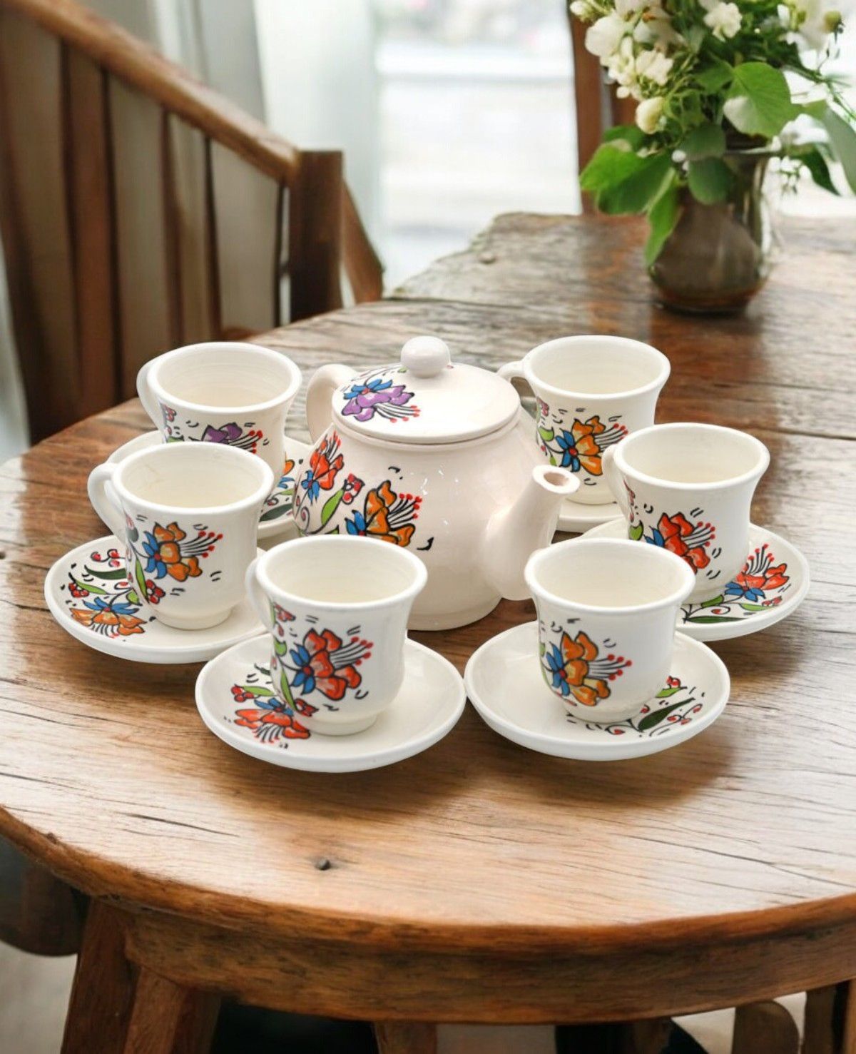 Servizio tè - Caffè - Warda Del Flores 14 pezzi