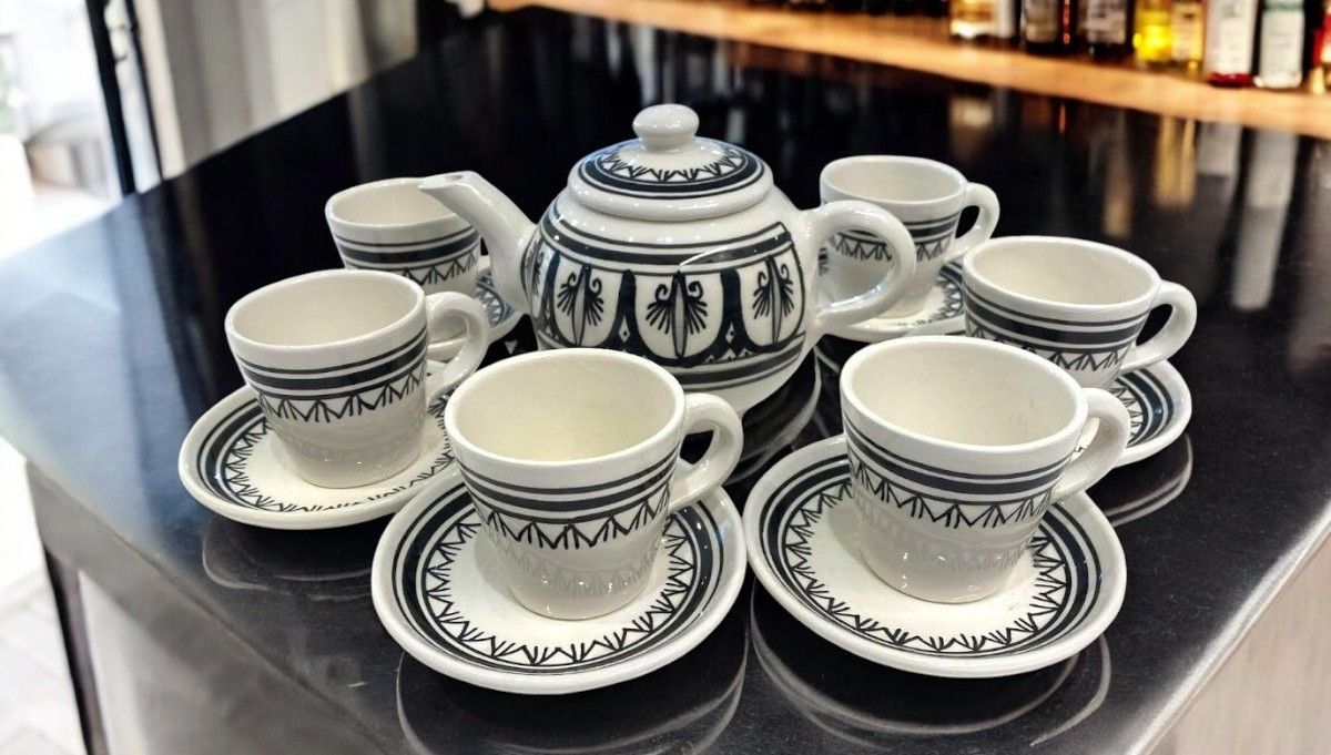 Servizio Caffè  - Oriental  Black - 14 PEZZI
