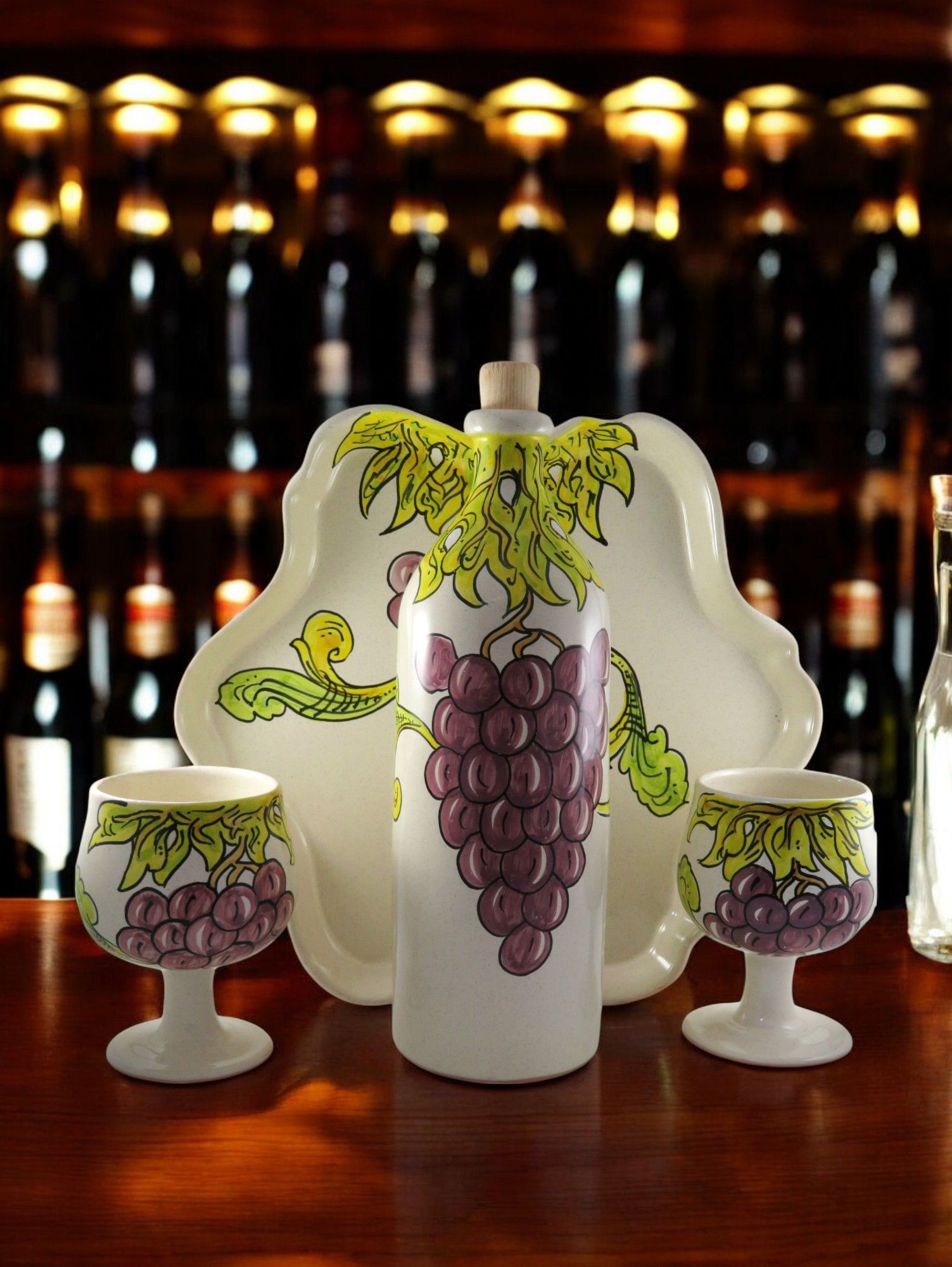 Set  di  vino ( Magon)  6 pezzi
