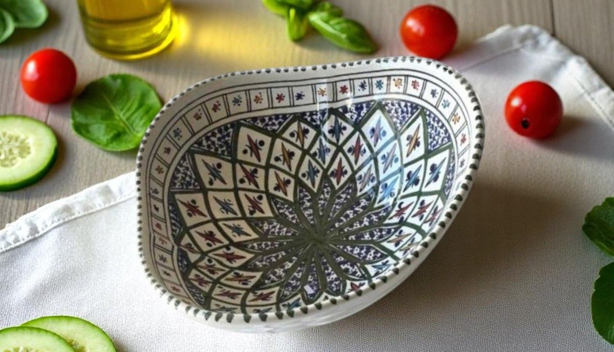 INSALATIERA ARTICHOKE  - ARABESQUE VERDE 30 CM