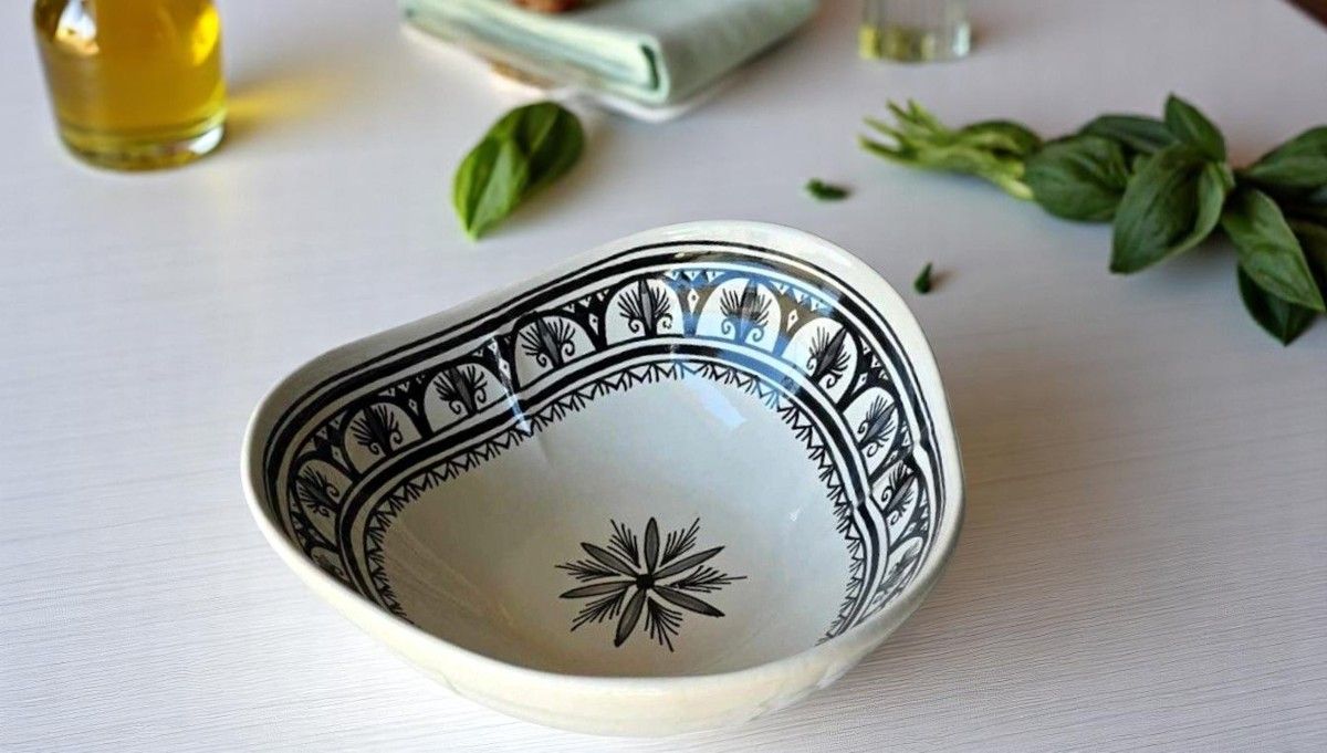 INSALATIERA CARCIOFO GM - ORIENTAL BLACK