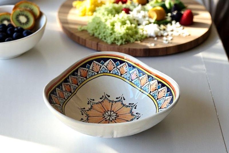 INSALATIERA ARTICHOKE ORANGE SUN 30 CM