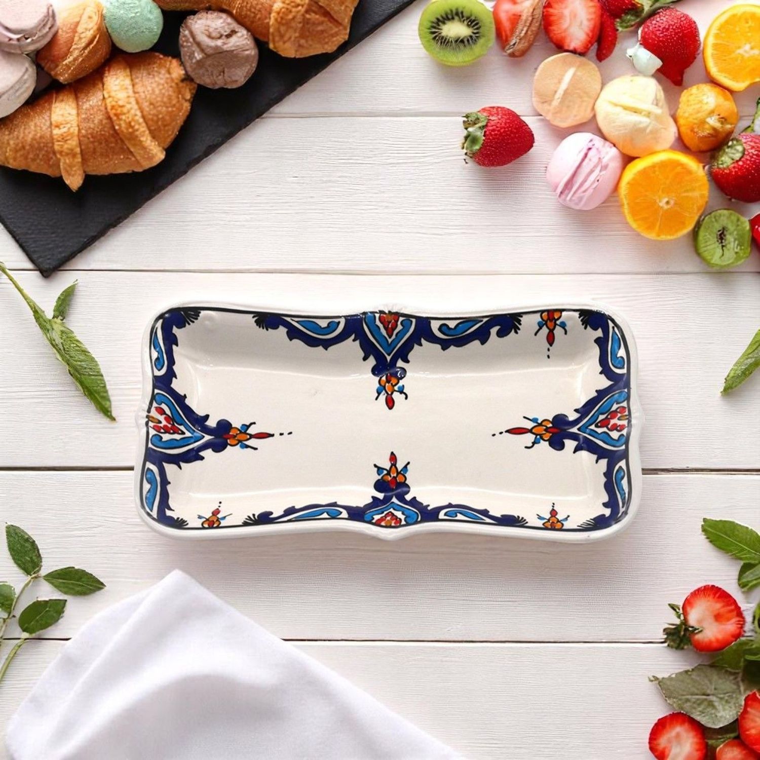 VASSOIO DA PASTICCINI -MODELLO LARA  27CM