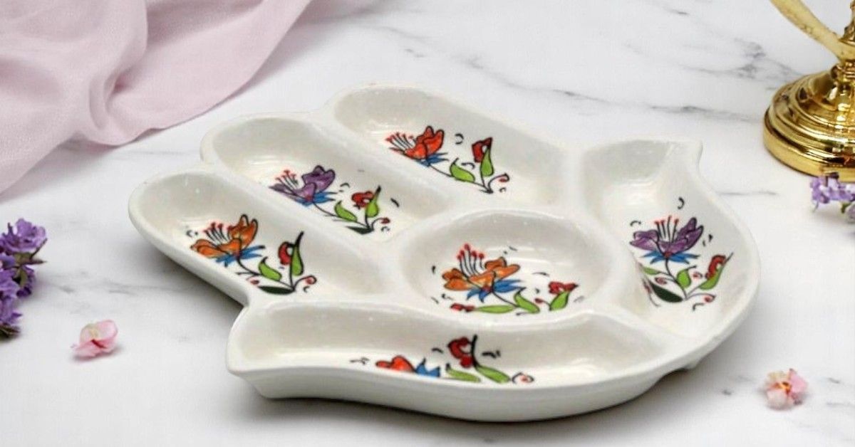 ANTIPASTIERA MANO DI FATIMA WARDA DEL FLORES