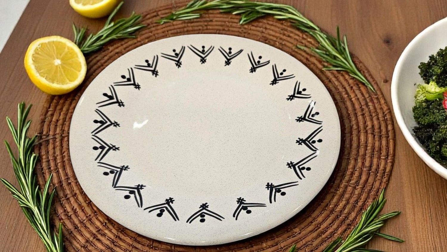 PIATTO AMAZIGH 24 CM