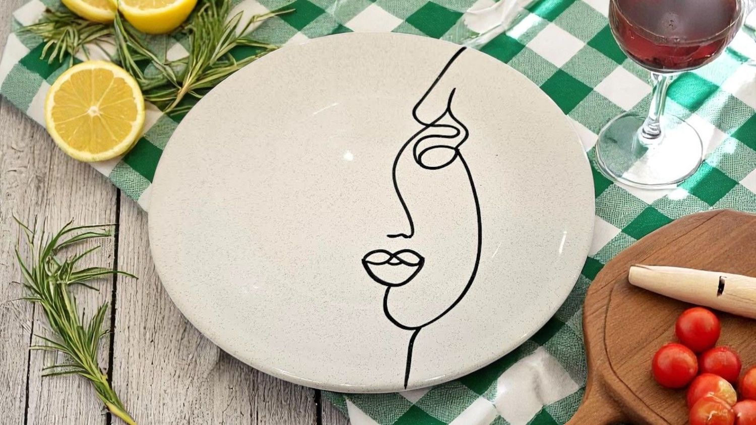 PIATTO FACE ART
