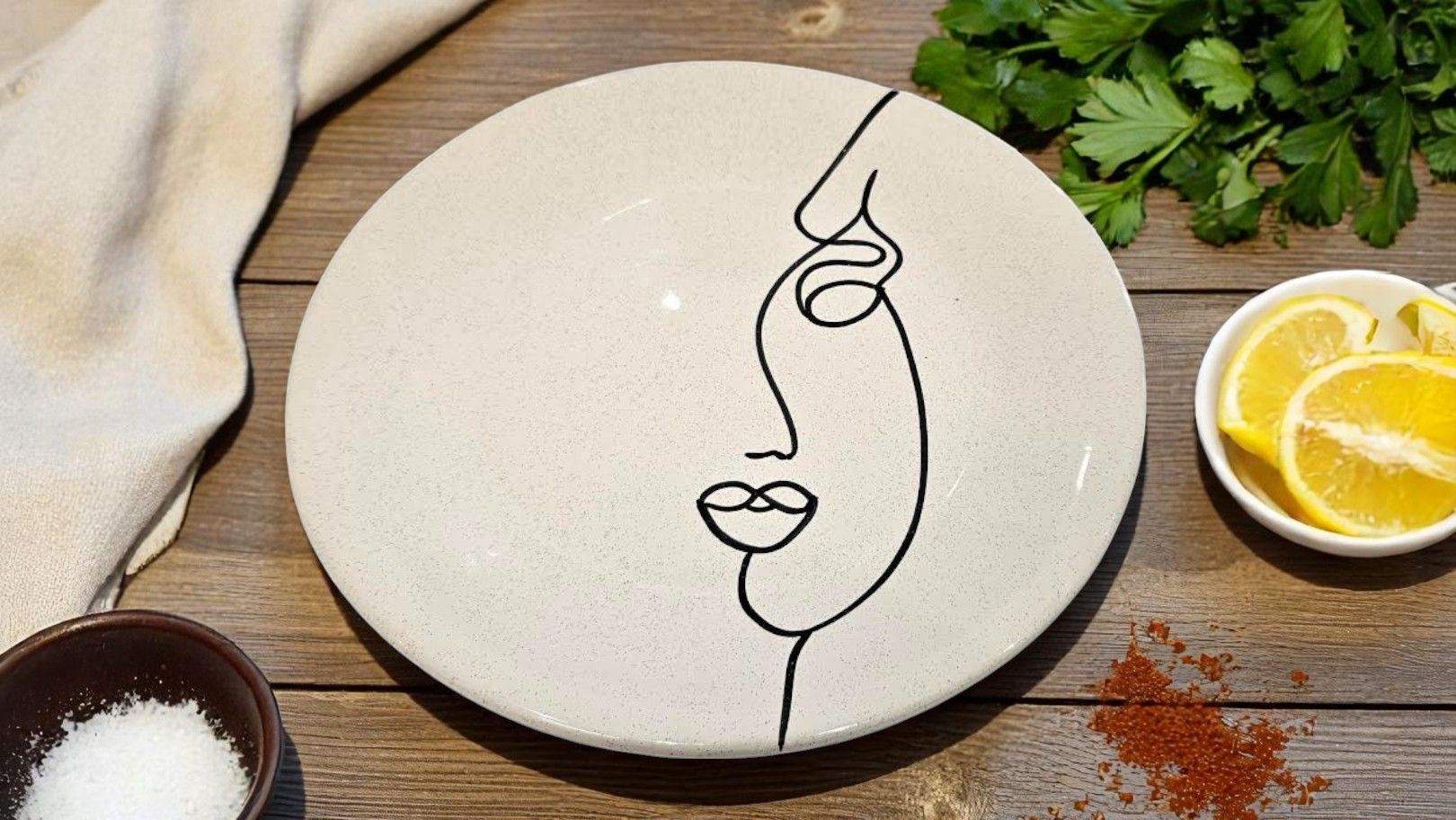 PIATTO FACE ART