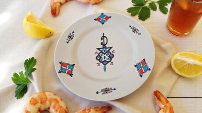 Piatto Piano Ø 27cm in Ceramica Bianca | Modello "Khalela"