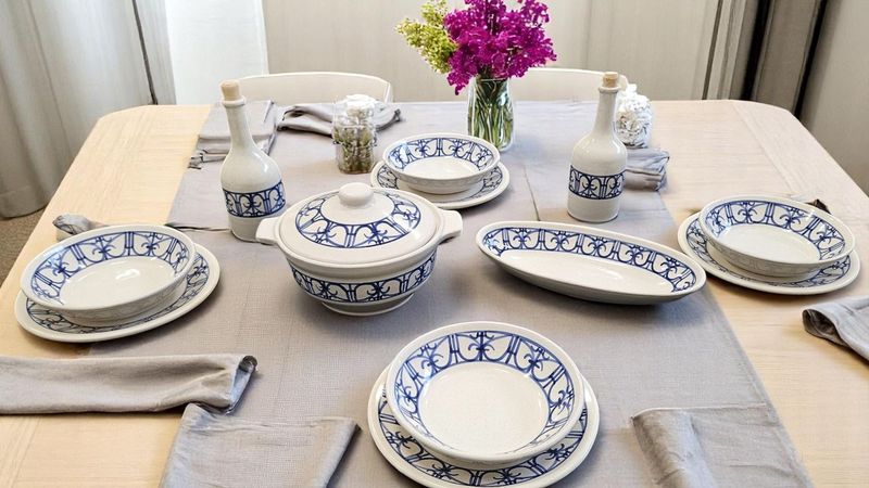 Set da tavola Sidi Bou Said - 13pz