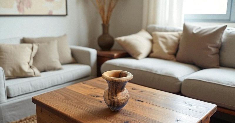 VASO - BOHO PMN - IN LEGNO D'ULIVO