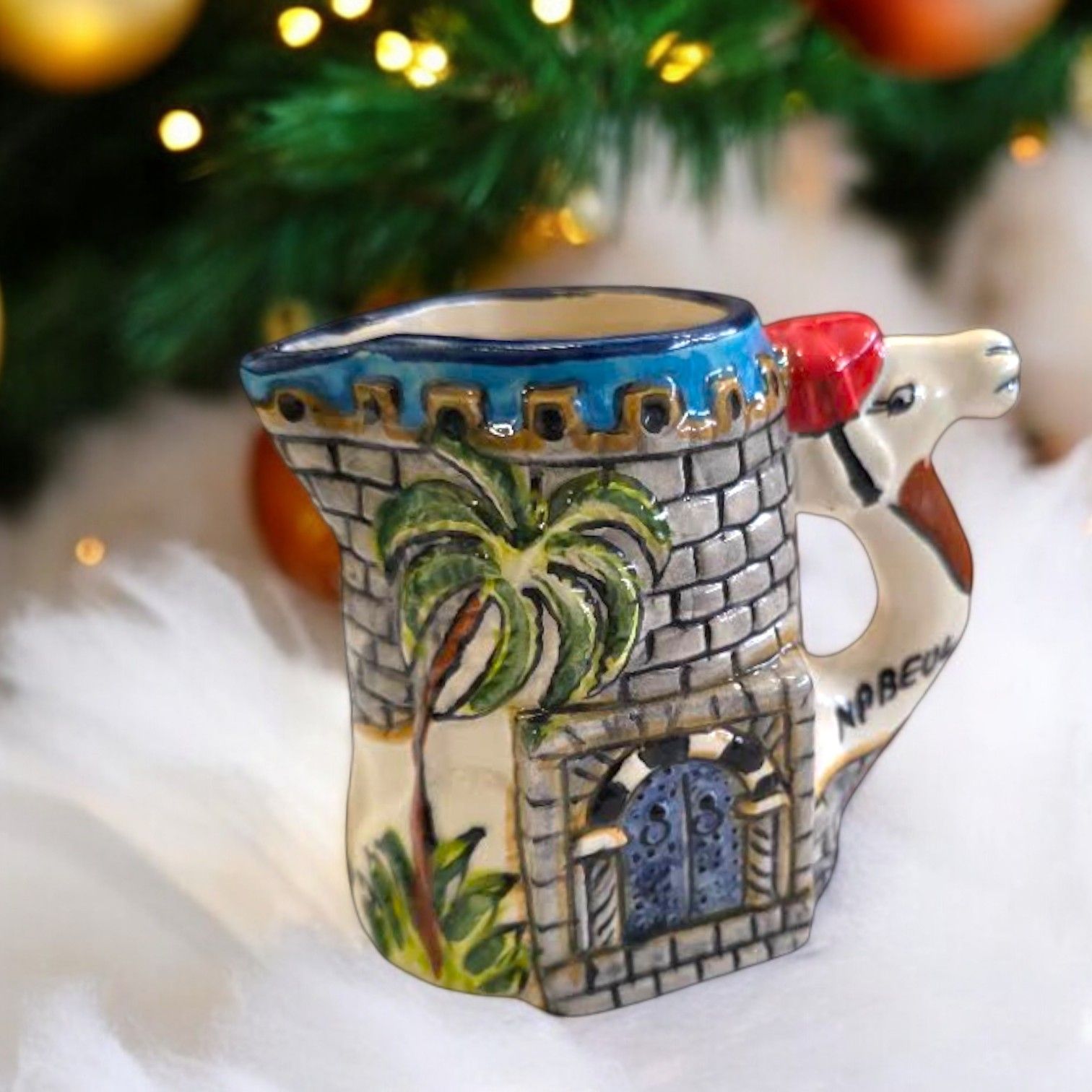 Brocca Artigianale in Ceramica Tunisina 