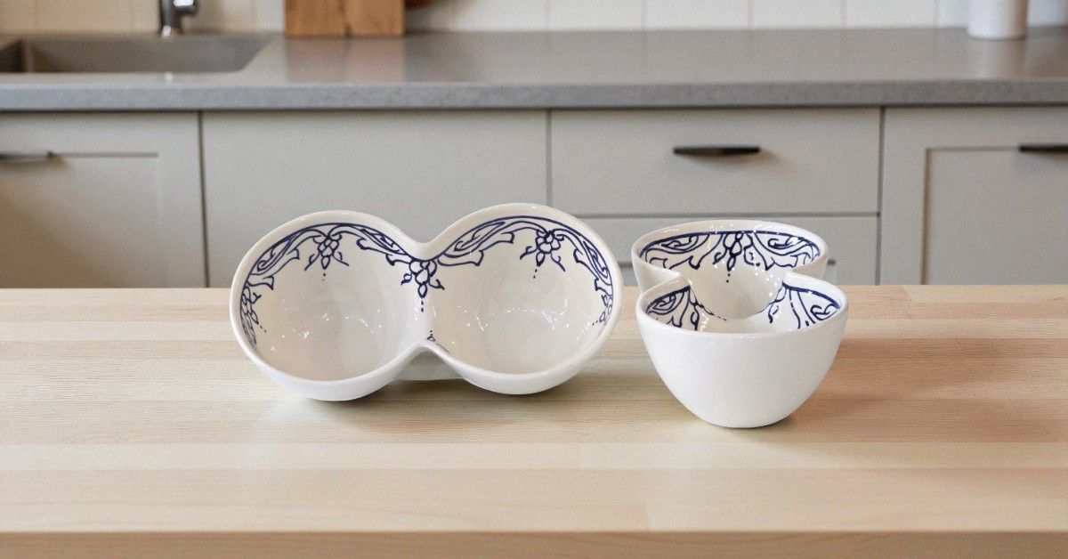 CIOTOLA DOPPIA - BLUE AND WHITE