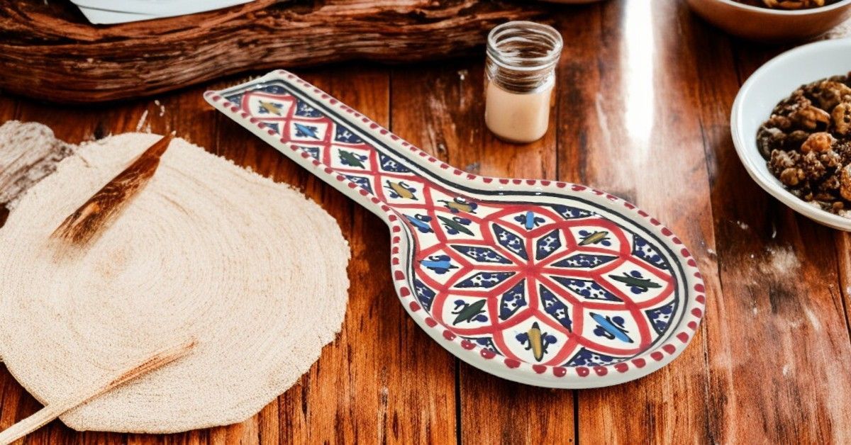 POGGIAMESTOLO MODELLO - ARABESQUE ROSSO POGGIAMESTOLO MODELLO - ARABESQUE ROSSO