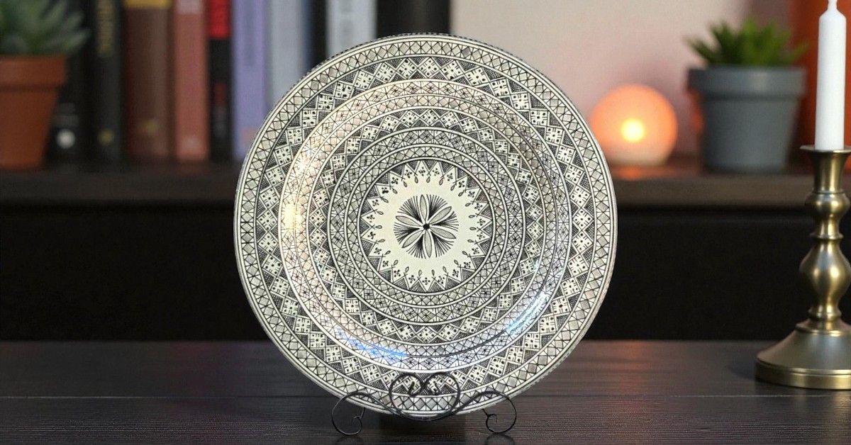 PEZZO UNICO - MANDALA NERO PEZZO UNICO - MANDALA NERO