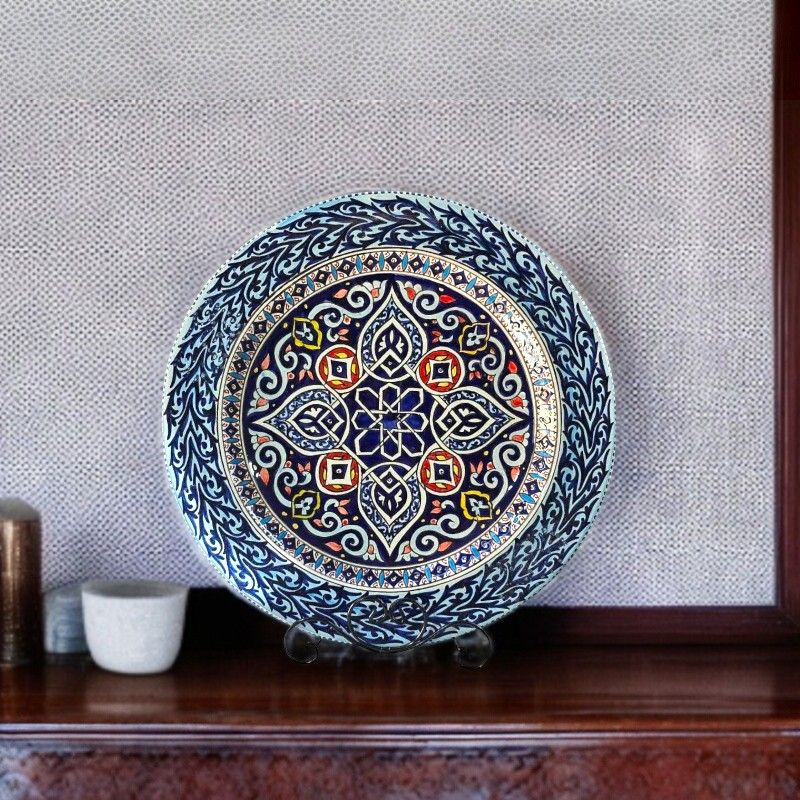 Piatto Decorativo in Ceramica Artigianale 