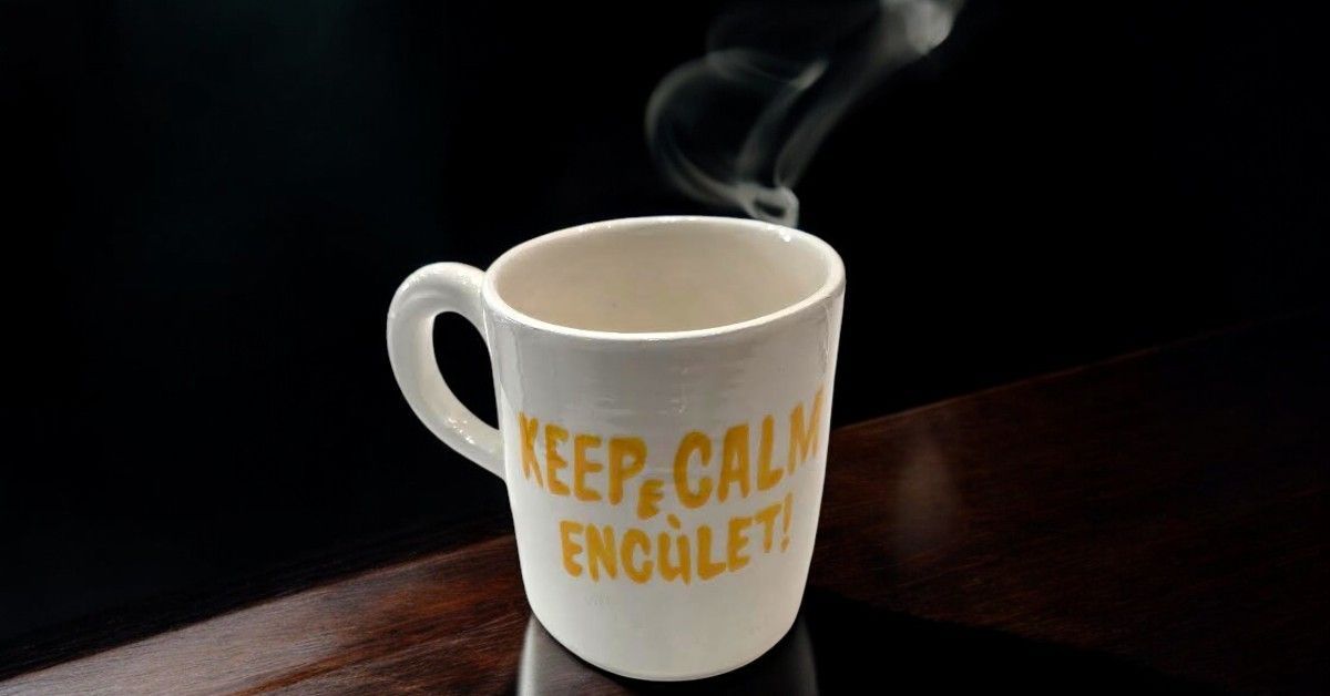 TAZZA - CHOPE MUG - KEEP CALM E ENCULET
