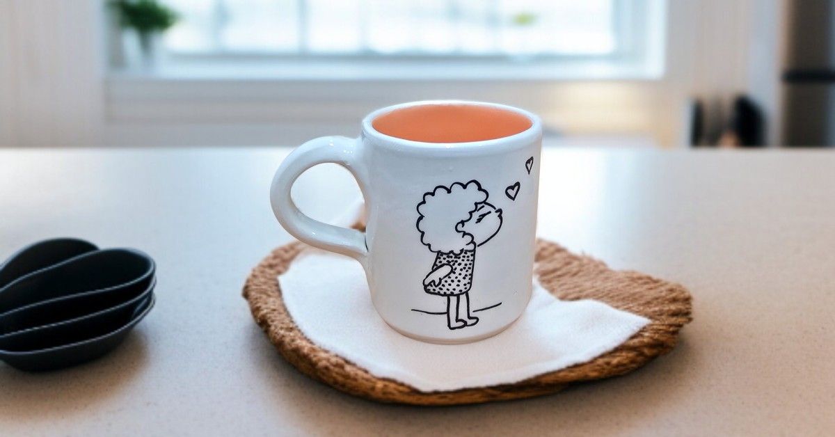 Tazza Mug in Ceramica Fatta a Mano 