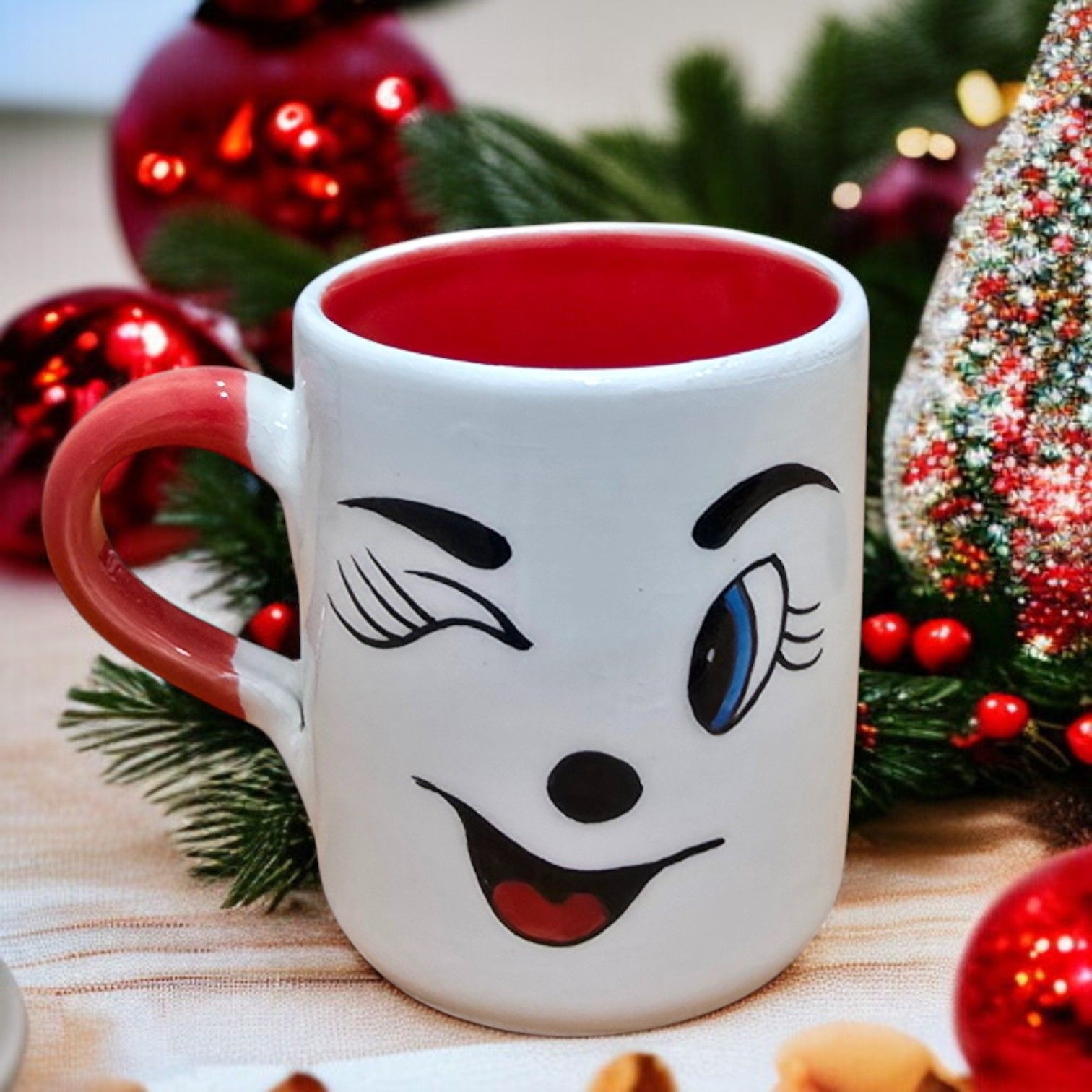 Tazza Mug in Ceramica Fatta a Mano 