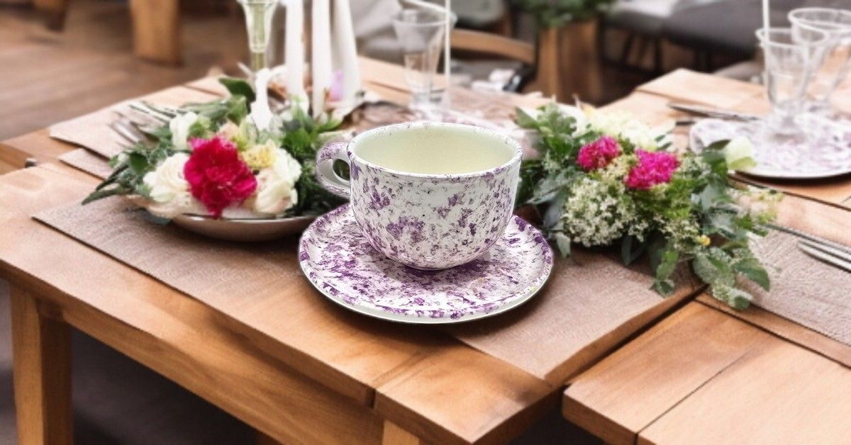 TAZZA E SOTTOTAZZA - SCHIZZI VIOLA TAZZA E SOTTOTAZZA - SCHIZZI VIOLA