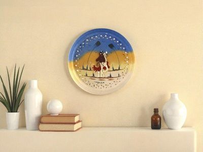 TEPSI DECORATIVO - SAHARA TURCHESE IN CERAMICA E SABBIA