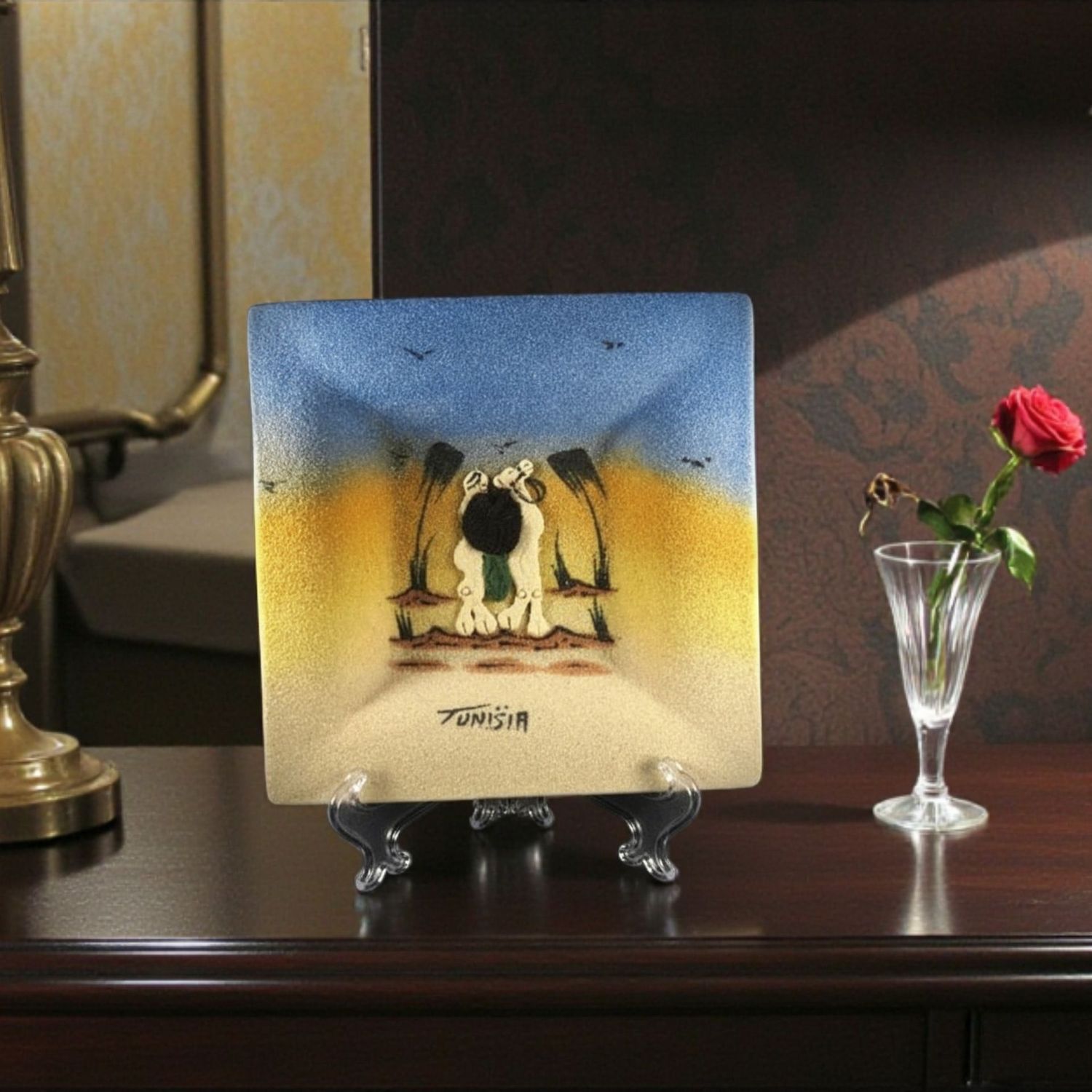 QUADRO ARTISTICO - SAHARA TURCHESE