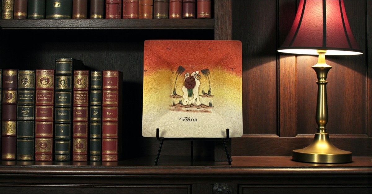 QUADRO ARTISTICO - SAHARA ROSSO