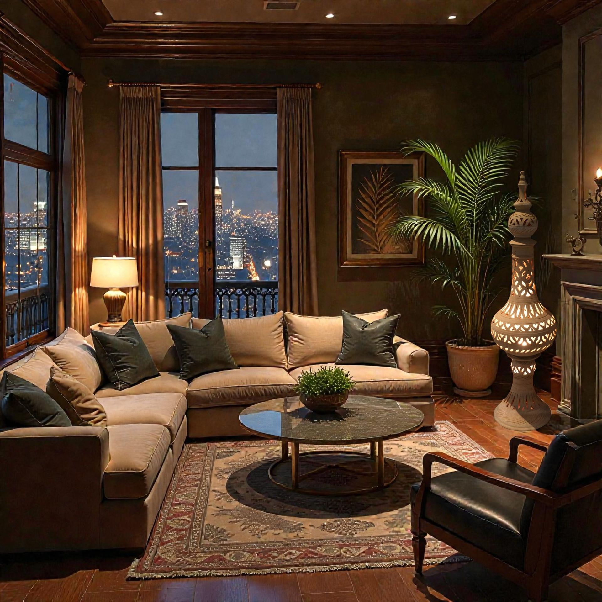 LANTERNA - FIORI D'ORIENTE