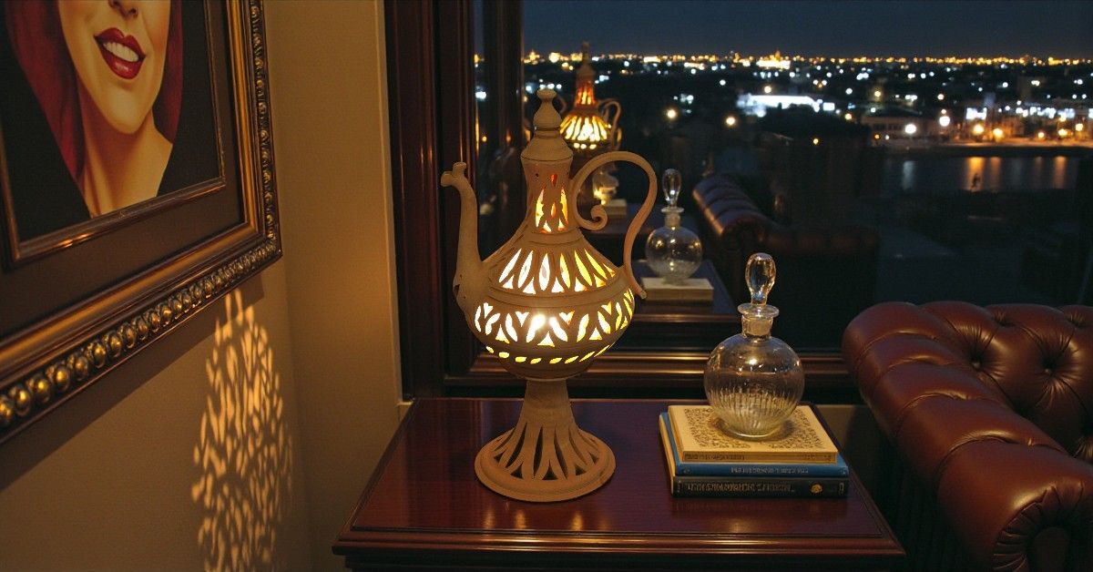 LANTERNA DECORATIVA - LAMPADA DI ALADINO