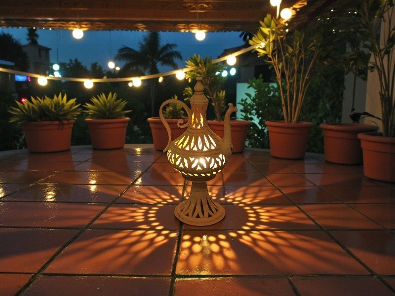 LANTERNA DECORATIVA - LAMPADA DI ALADINO