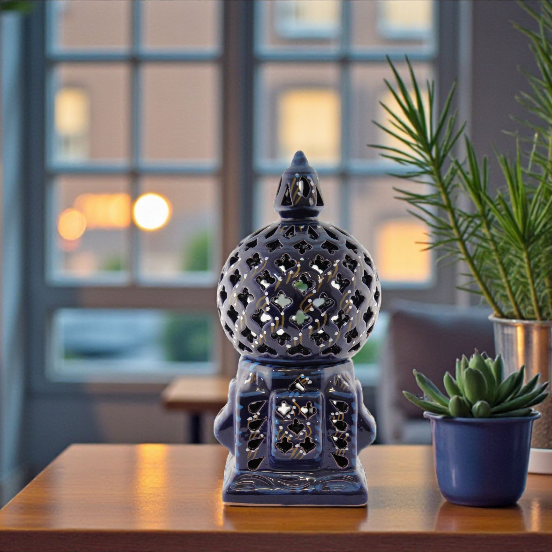 LANTERNA CAGÈ ASOUX Blu