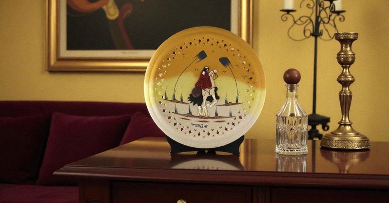 Piatti Decorativi in Ceramica Artigianale